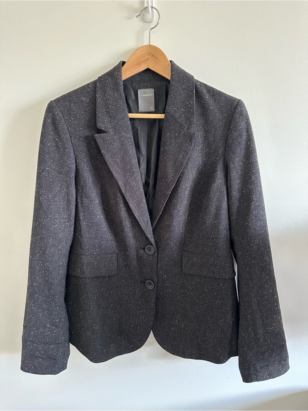 Charcoal Tweed Blazer